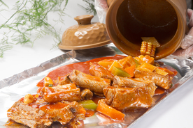 海鲜 餐厅 瓦罐 套餐 龙虾