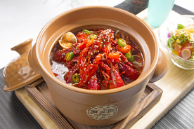 海鲜 餐厅 瓦罐 套餐 龙虾