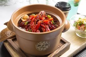 海鲜 餐厅 瓦罐 套餐 龙虾