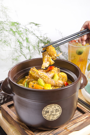 海鲜 餐厅 瓦罐 套餐 龙虾