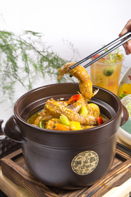 海鲜 餐厅 瓦罐 套餐 龙虾