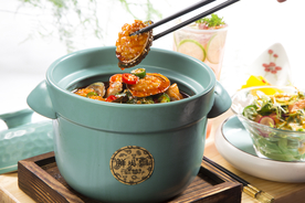 海鲜 餐厅 瓦罐 套餐 龙虾
