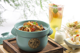 海鲜 餐厅 瓦罐 套餐 龙虾