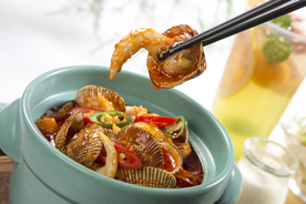 海鲜 餐厅 瓦罐 套餐 龙虾