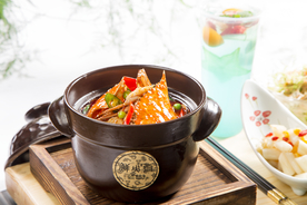 海鲜 餐厅 瓦罐 套餐 龙虾