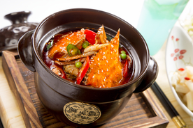 海鲜 餐厅 瓦罐 套餐 龙虾