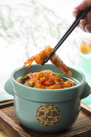 海鲜 餐厅 瓦罐 套餐 龙虾