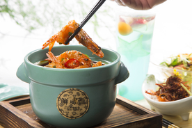 海鲜 餐厅 瓦罐 套餐 龙虾