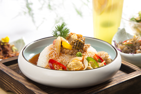 海鲜 餐厅 瓦罐 套餐 龙虾