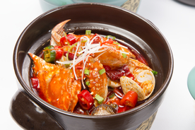 海鲜 餐厅 瓦罐 套餐 龙虾