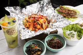 海鲜 餐厅 套餐 锡纸 快餐