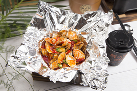 海鲜 餐厅 套餐 锡纸 快餐