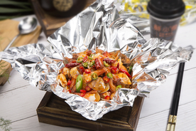 海鲜 餐厅 套餐 锡纸 快餐