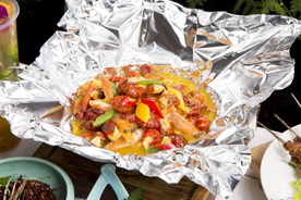 海鲜 餐厅 套餐 锡纸 快餐