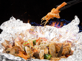 海鲜 餐厅 套餐 锡纸 快餐