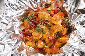 海鲜 餐厅 套餐 锡纸