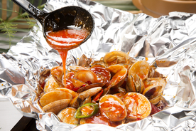 海鲜 餐厅 鲜火肴 套餐 锡纸