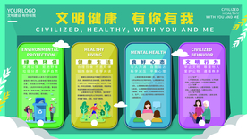 垃圾分类公益活动宣传海报素材