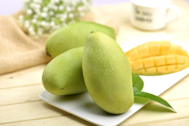 芒果水果新鲜背景海报素材