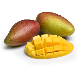 芒果水果新鲜背景海报素材