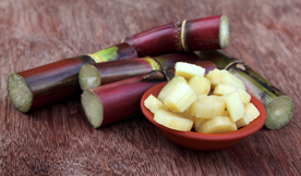 甘蔗零食水果背景海报素材