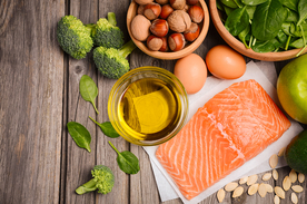 三文鱼海鲜美食背景海报素材