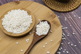 白米糯米美食食材背景海报素材