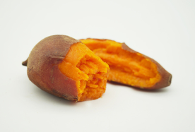 红薯零食小吃背景海报素材