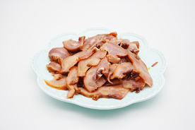 猪耳朵凉菜美食背景海报素材