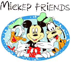 米奇 唐老鸭 米妮 裁片