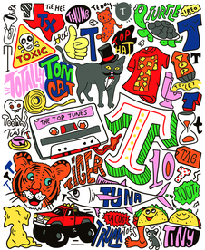 车  老虎 老鼠 猫 裁片