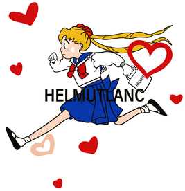 美少女战士 女孩  印花图案