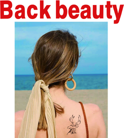 女孩  背影  裁片