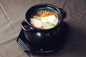 煲汤美食食材背景海报素材