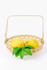 柠檬水果果实背景海报素材