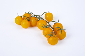 黄色水果新鲜背景海报素材