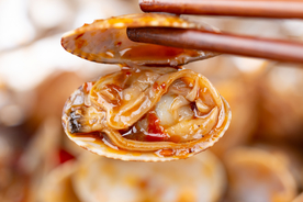 花甲美食食材背景海报素材