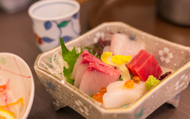 日式寿司美食食材背景素材