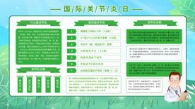 关节炎健康公益活动宣传海报素材