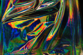 炫彩塑料背景图案