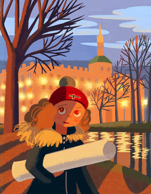 动漫卡通插画图案