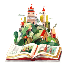 动漫卡通插画图案