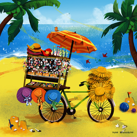 动漫卡通插画图案