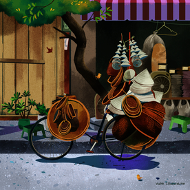 动漫卡通插画图案