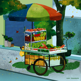 动漫卡通插画图案