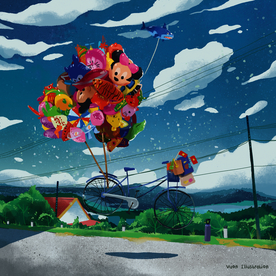 动漫卡通插画图案