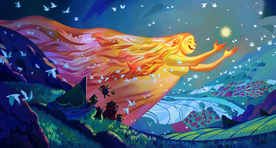 动漫卡通插画图案