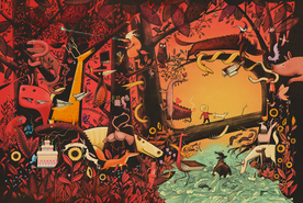 动漫卡通插画图案