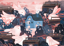 动漫卡通插画图案