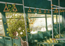 动漫卡通插画图案